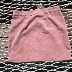pink skirt